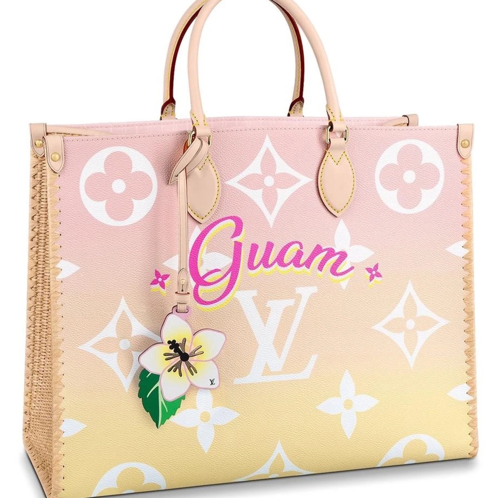 New! Louis Vuitton OnTheGo GM By the Pool Tote